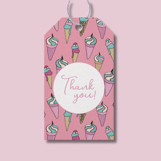 IJsthee Bedankt Cadeaulabel