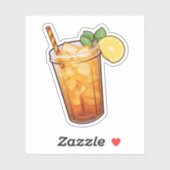 ijsthee sticker (Vel)