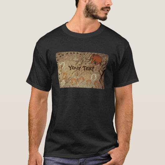 IJstijd grotkunst T-shirt (Voorkant)