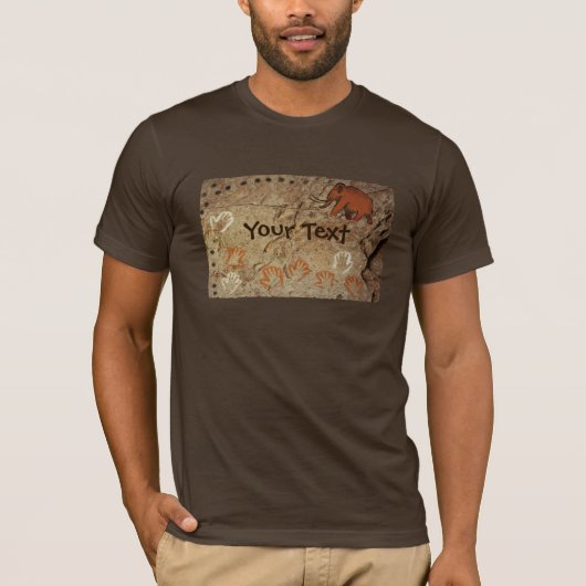 IJstijd grotkunst T-shirt (Voorkant)