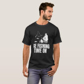 IJstijdvisserstijd Aan T-shirt (Voorkant volledig)