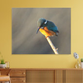 ijsvis canvas afdruk (Insitu (Woonkamer))