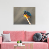 ijsvis canvas afdruk (Insitu (Woonkamer))