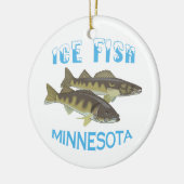 ijsvis keramisch ornament (Links)