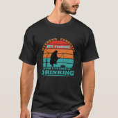 Ijsvissen Grappig citaat T-shirt (Voorkant)