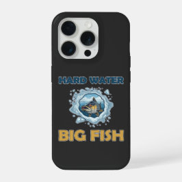 Ijsvissen op Walleye Hard Water Grote Vis Cadeau iPhone 15 Pro Case