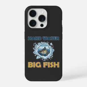 Ijsvissen op Walleye Hard Water Grote Vis Cadeau iPhone 15 Pro Case