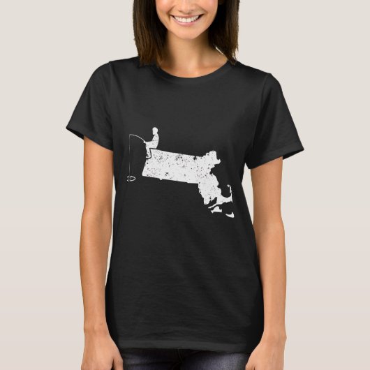 Ijsvissen roept MA Tonijnvissende T-shirt (Voorkant)