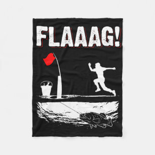 Ijsvissen Tip Up Vlaggenlijn Voor Ijsvissen Vlag M Fleece Deken