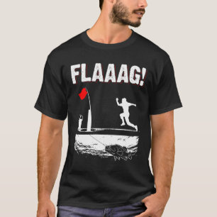 Ijsvissen Tip Up Vlaggenlijn Voor Ijsvissen Vlag M T-shirt