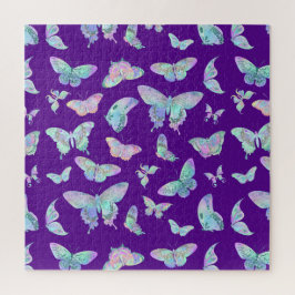ijsvlinders op Paars Legpuzzel
