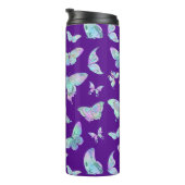  ijsvlinders op Paars Thermosbeker (Geroteerd rechts)