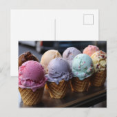 Ijsvlucht Briefkaart (Voorkant / Achterkant)