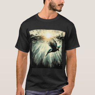 IJsvogel, Ai gegenereerde kunst T-shirt