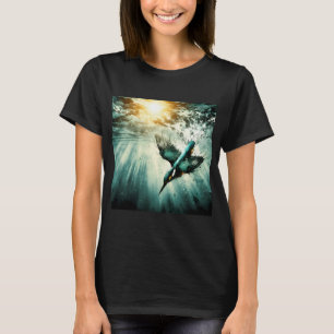 IJsvogel, Ai Gegenereerde Kunst T-shirt