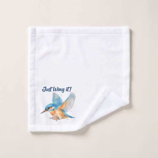 Ijsvogel Badhanddoekenset Bad Handdoek (Wasdoekje)