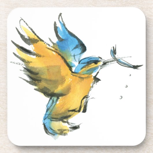 IJsvogel Bier Onderzetter (Voorkant)