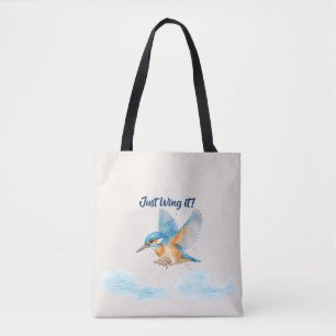 Ijsvogel boodschappentas tote bag