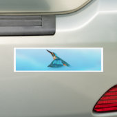 IJsvogel Bumpersticker (Op auto)