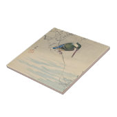 IJsvogel door Ohara Koson Tegeltje (Zijkant)