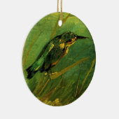 Ijsvogel door Vincent van Gogh Keramisch Ornament (Rechts)