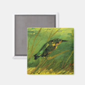 Ijsvogel door Vincent van Gogh Magneet (Voorkant / Achterkant)