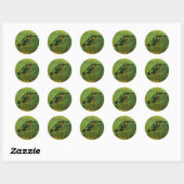 IJsvogel door Vincent van Gogh Ronde Sticker (Vel)