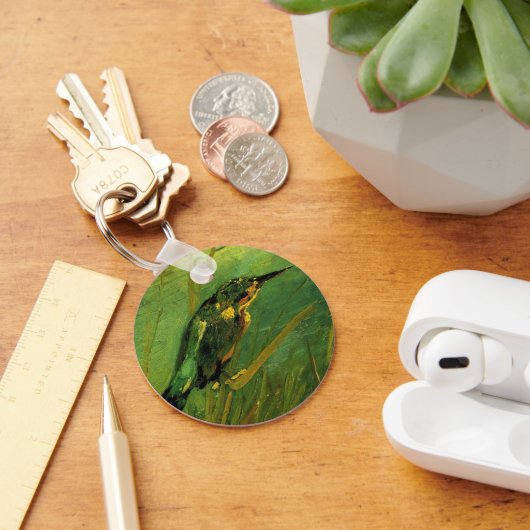 Ijsvogel door Vincent van Gogh Sleutelhanger (Bureau)