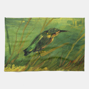 Ijsvogel door Vincent van Gogh Theedoek