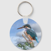 IJsvogel en Wilg Sleutelhanger (Achterkant)
