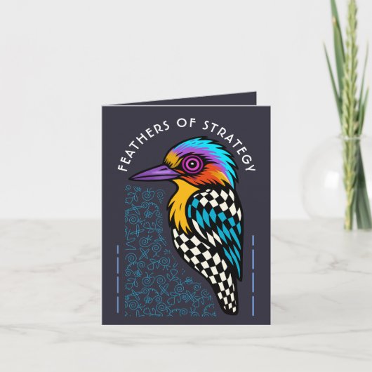ijsvogel kaart (Voorkant)