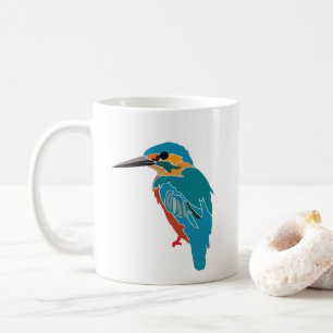IJsvogel Kleurrijke IJsvogel   Koffiemok