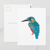 IJsvogel Kunst Briefkaart (Voorkant / Achterkant)