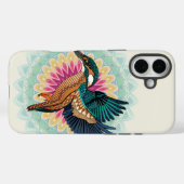 ijsvogel-mandala Case-Mate iPhone case (Achterkant (horizontaal))
