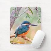 IJsvogel op tak Muismat (Met muis)