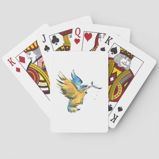 IJsvogel Pokerkaarten (Achterkant)