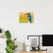IJsvogel Poster (Thuiskantoor)