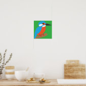 IJsvogel Poster (Keuken)