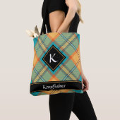 Ijsvogel Schotse Tartan Tas (Dichtbij)