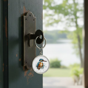 ijsvogel sleutelhanger