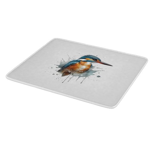 ijsvogel snijplank (Hoek)