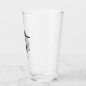 Ijsvogel Splash Glas (Links)