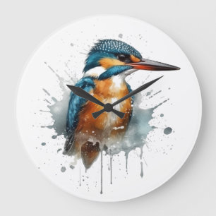 Ijsvogel Splash Grote Klok