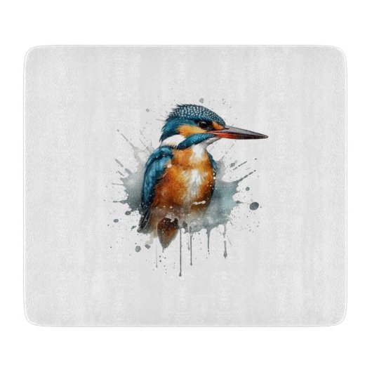 IJsvogel Splash Snijplank (Voorkant)