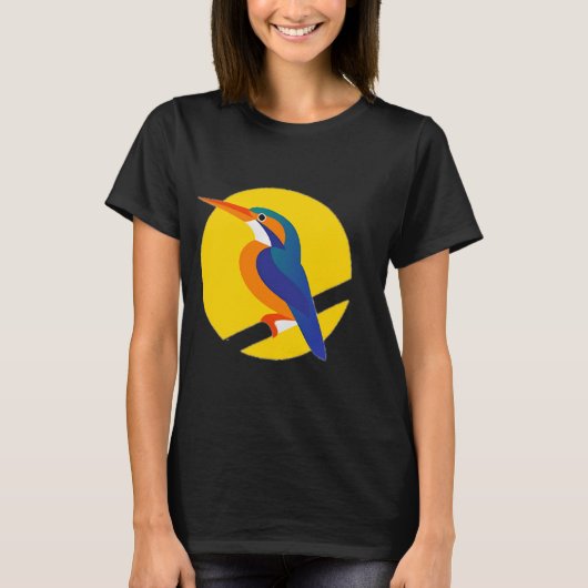 IJsvogel T-shirt (Voorkant)