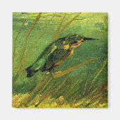 IJsvogel van Vincent van Gogh Magneet (Voorkant)