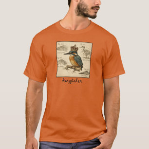 Ijsvogel  Vintage Anatomische Illustratie – met Kr T-shirt