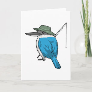 IJsvogel Vissen Visser Vissersstok Kaart