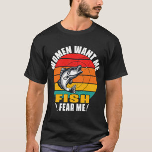 IJsvogel Vissen Visser Vissersstok T-shirt