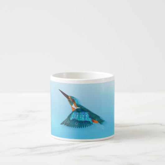 ijsvogel Vogel Espresso Kop (Voorkant)